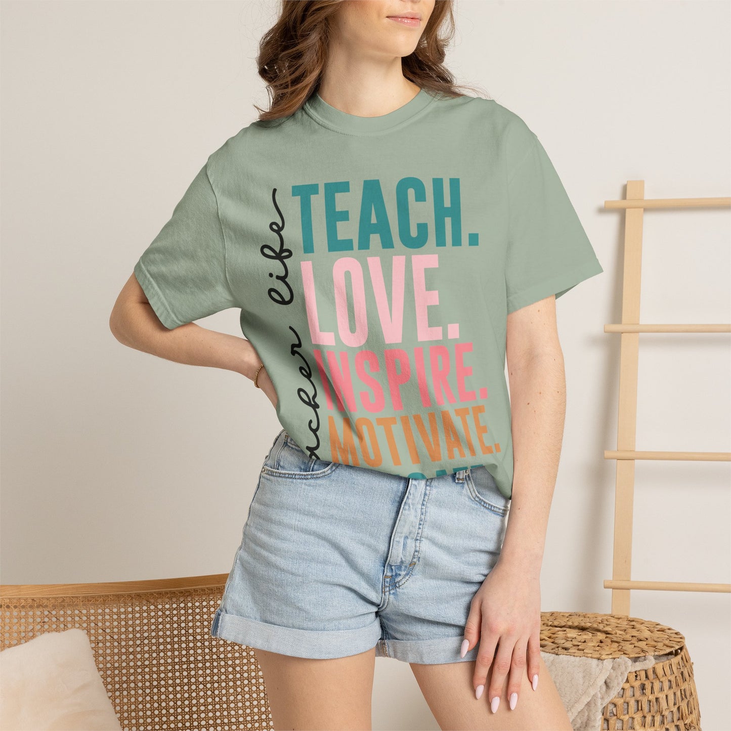 Teacher Life Comfort Colors