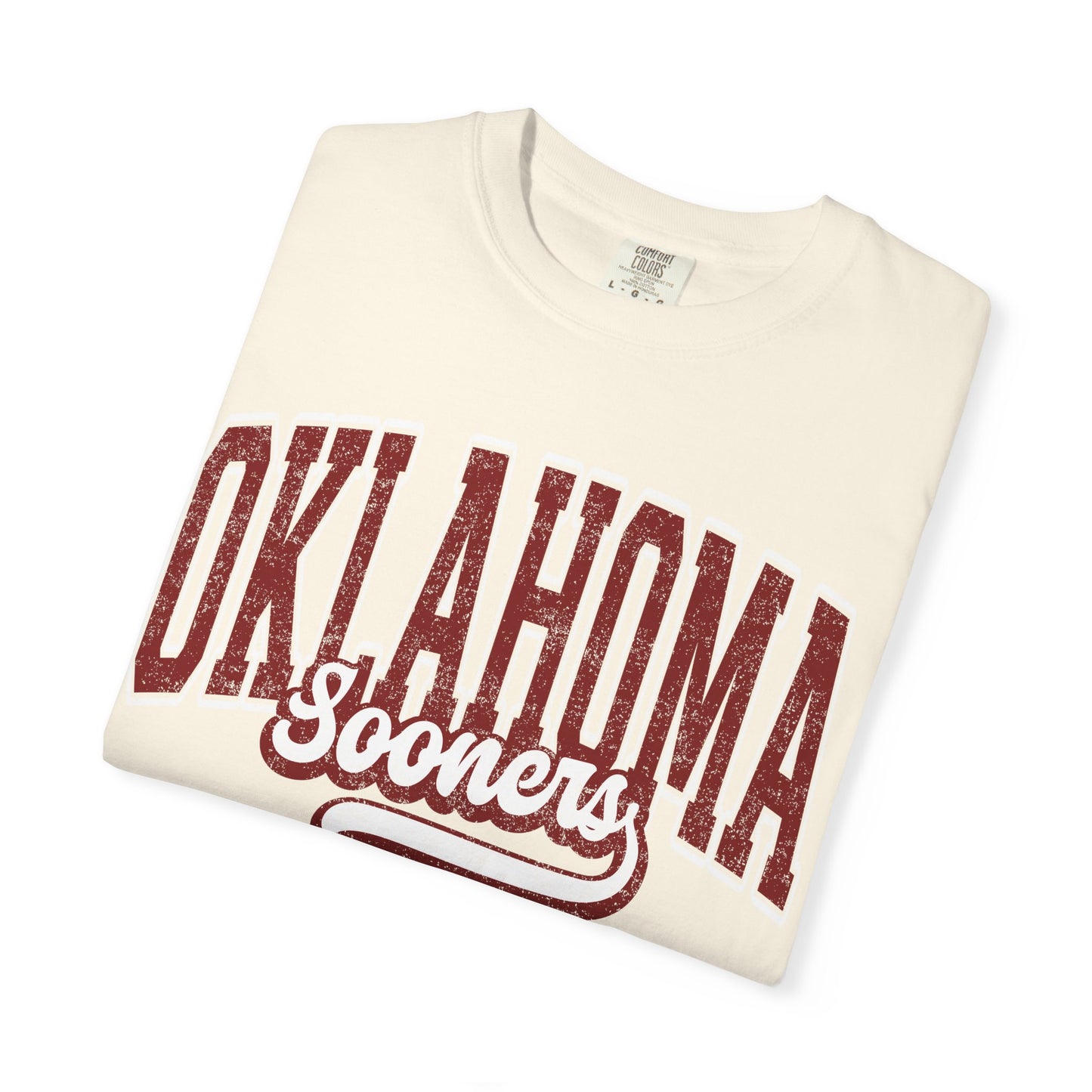 Retro comfort colors tee Oklahoma