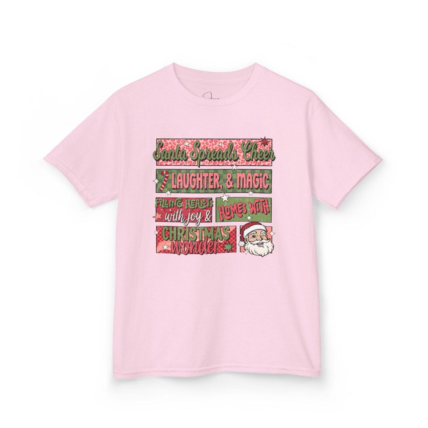 Santa Spreads Cheer Youth Tee