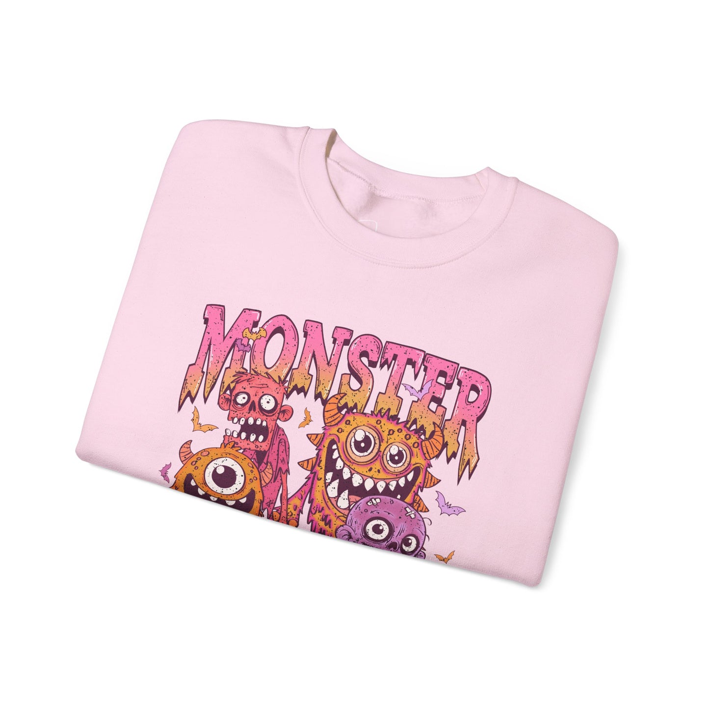Monster Mash Pink Crewneck