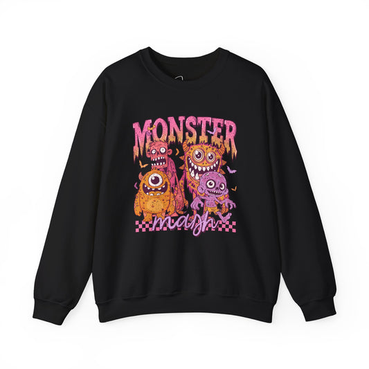 Monster Mash Pink Crewneck