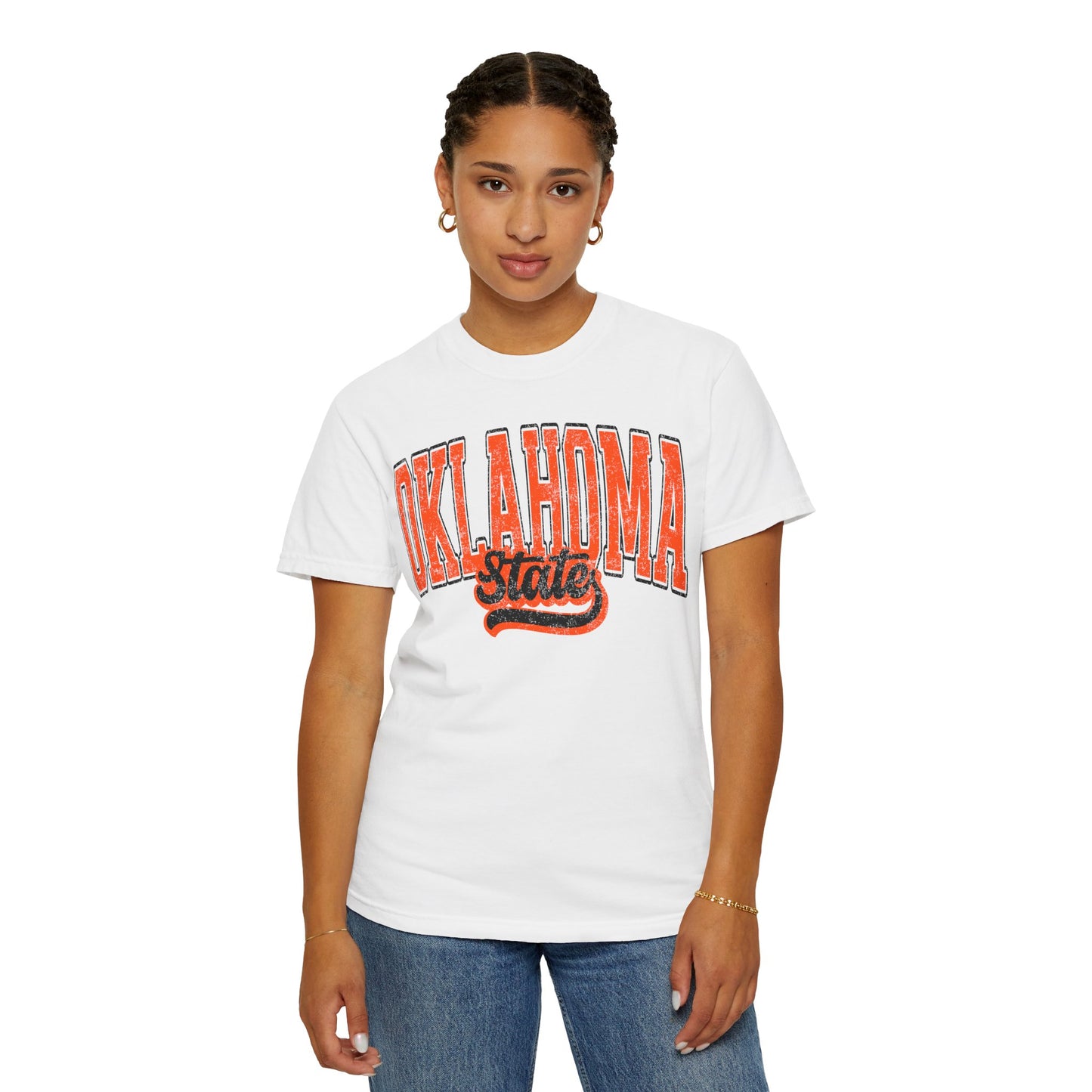 Retro comfort colors tee OKSTATE
