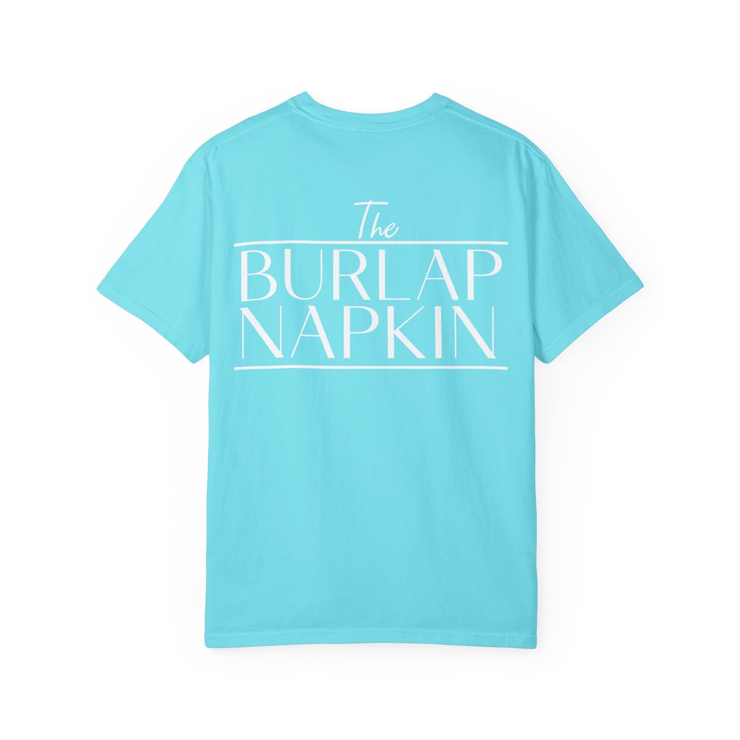 Burlap Napkin Comfort Colors Front/Back