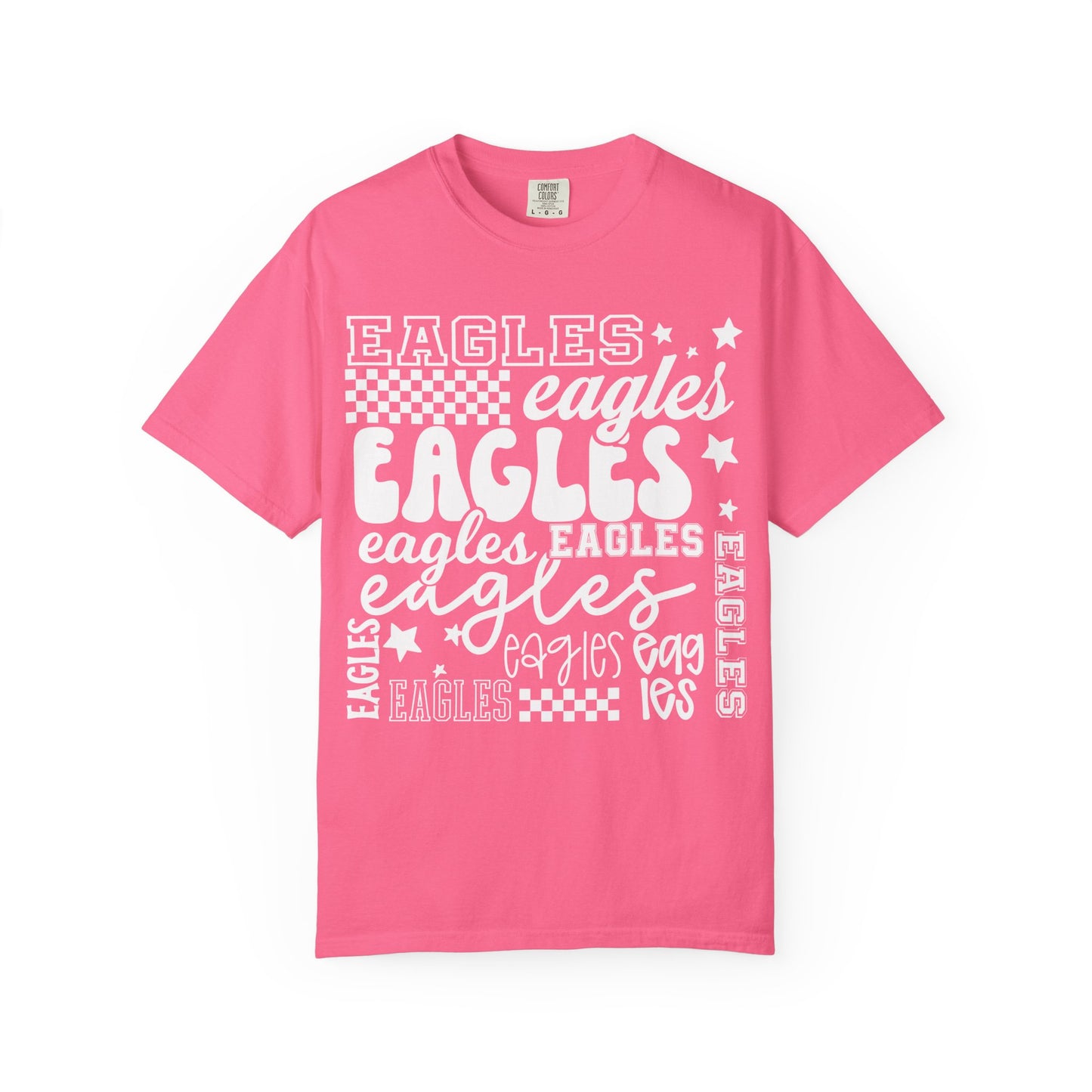 Eagles Repeated Comfort Colors Tee
