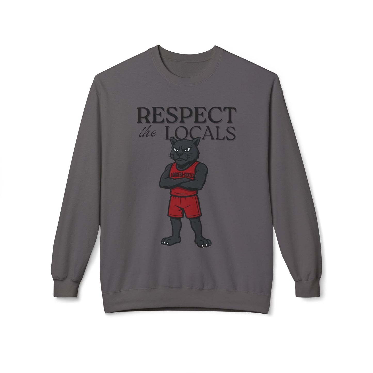 Respect the Locals Crewneck Lookeba-Sickles