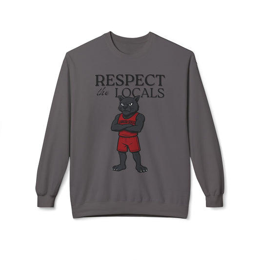 Respect the Locals Crewneck Lookeba-Sickles