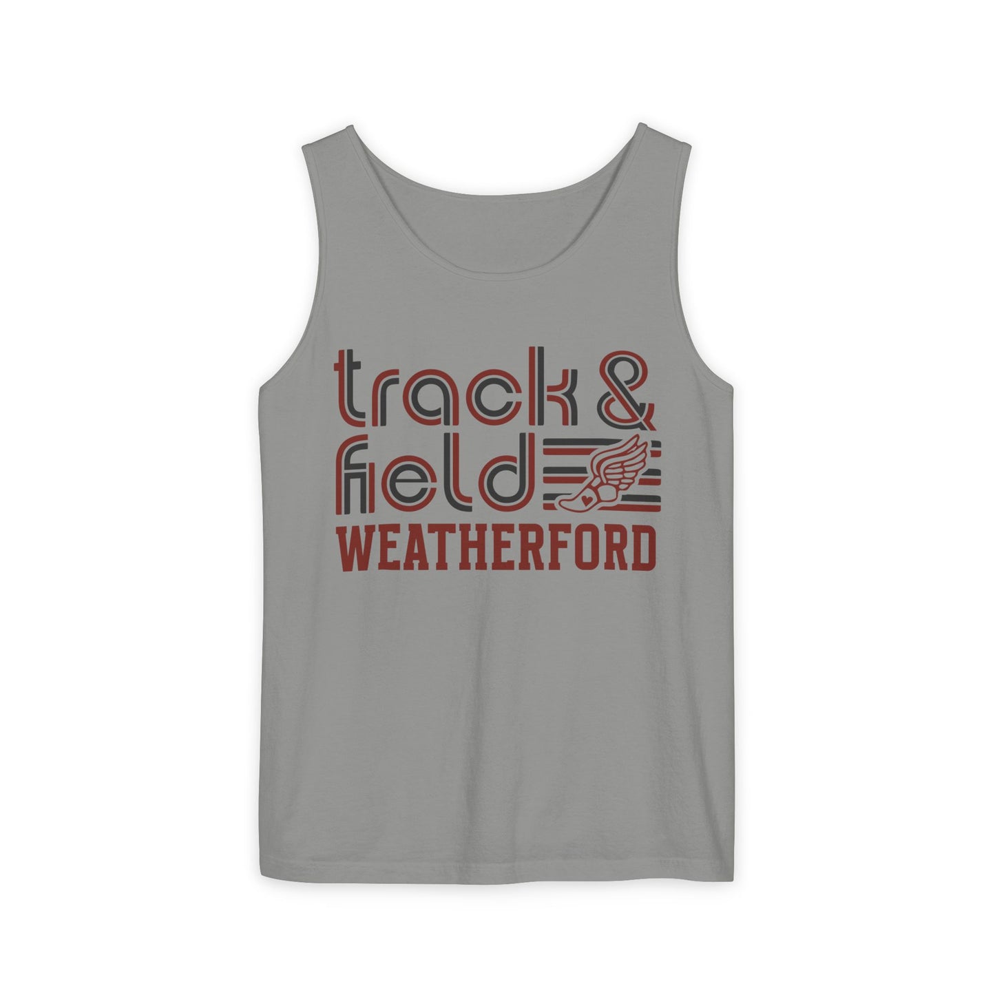 Comfort Colors Track And Field Tank Weatherford