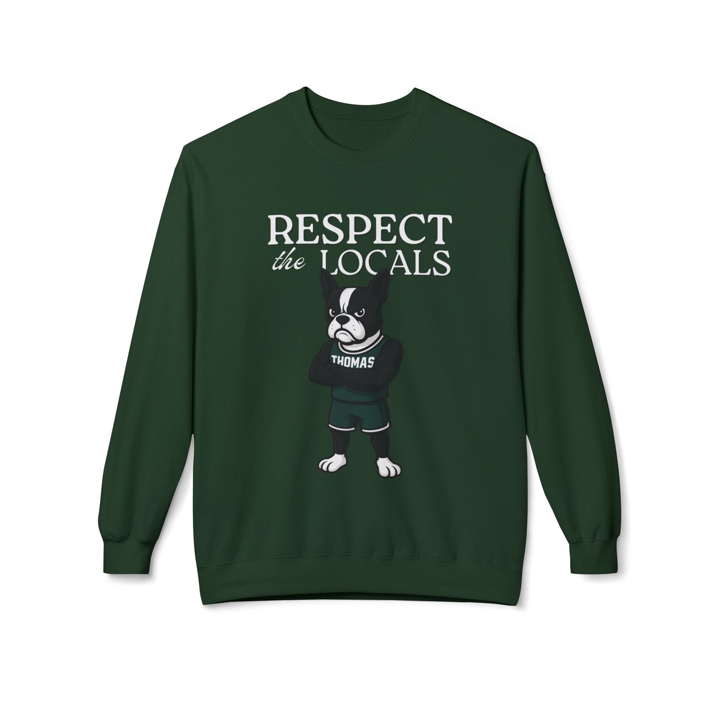 Respect the Locals Crewneck Thomas