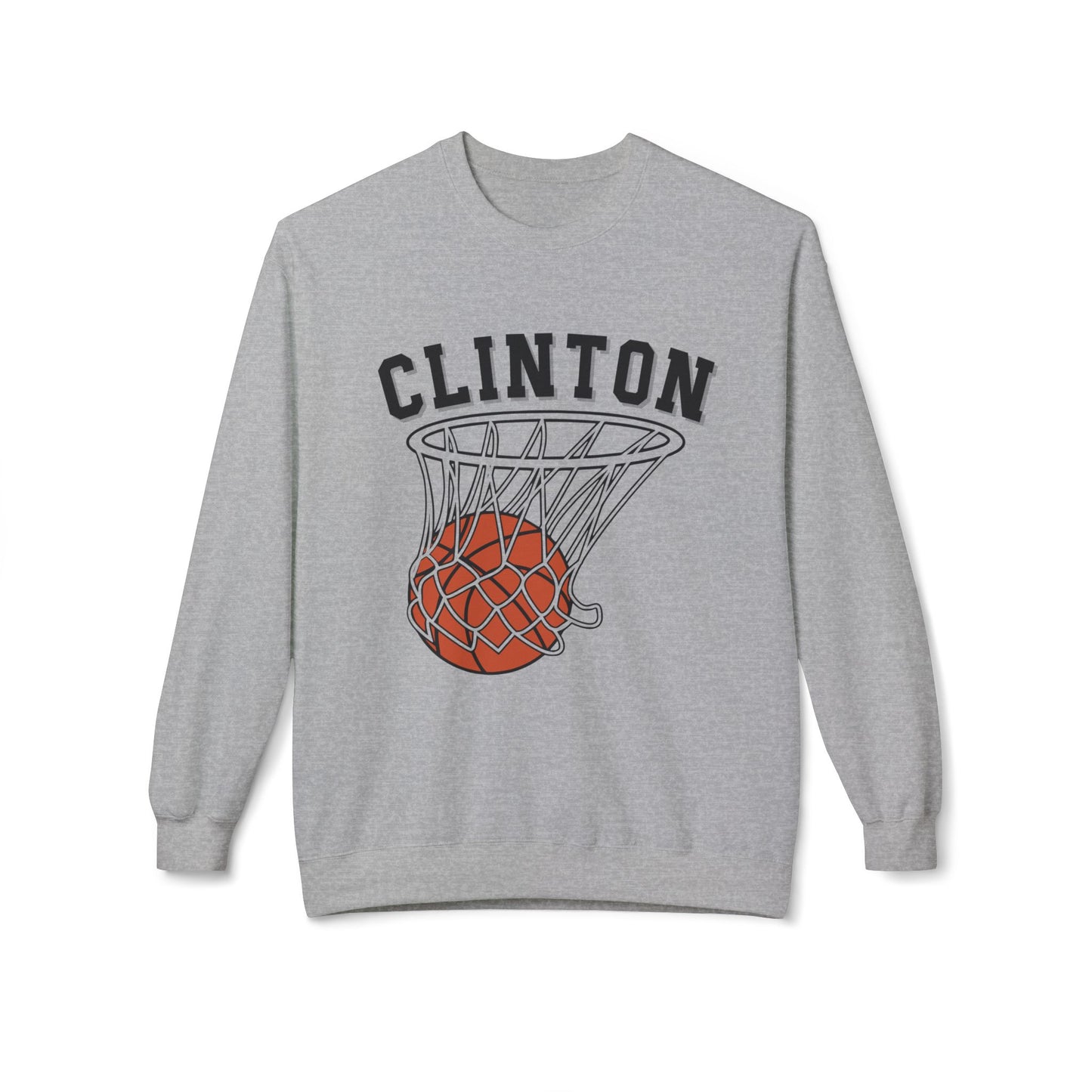 Clinton Basketball Crewneck