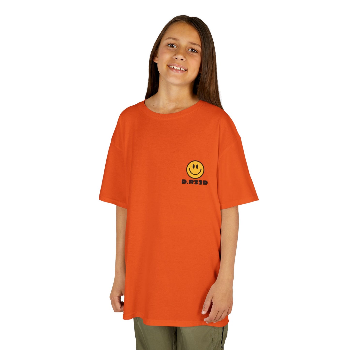 Youth I Woke Up Feeling Happy Front Back Tee