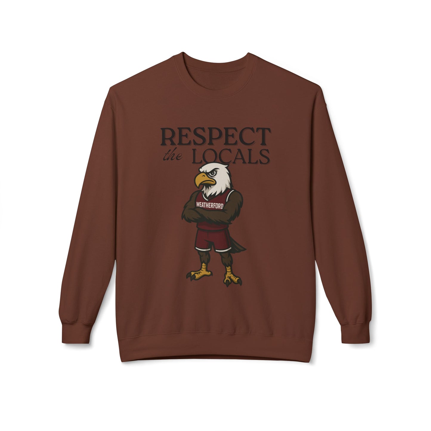 Respect the Locals Crewneck Weatherford