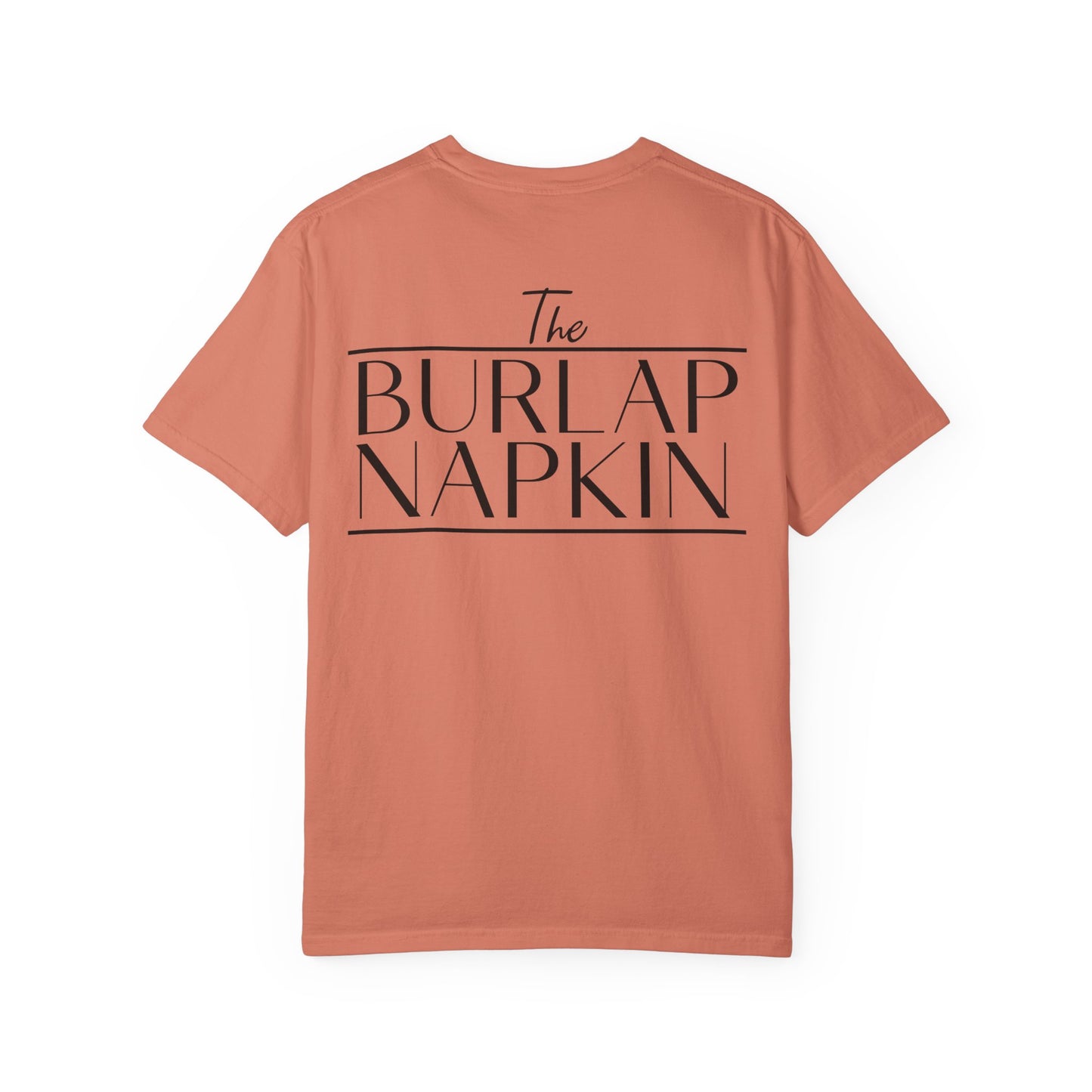 Burlap Napkin Comfort Colors Front/Back
