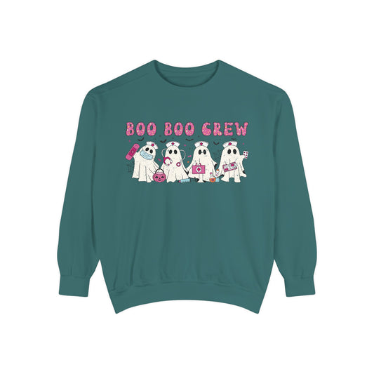 Boo Boo Crew Comfort Colors Sweatshirt