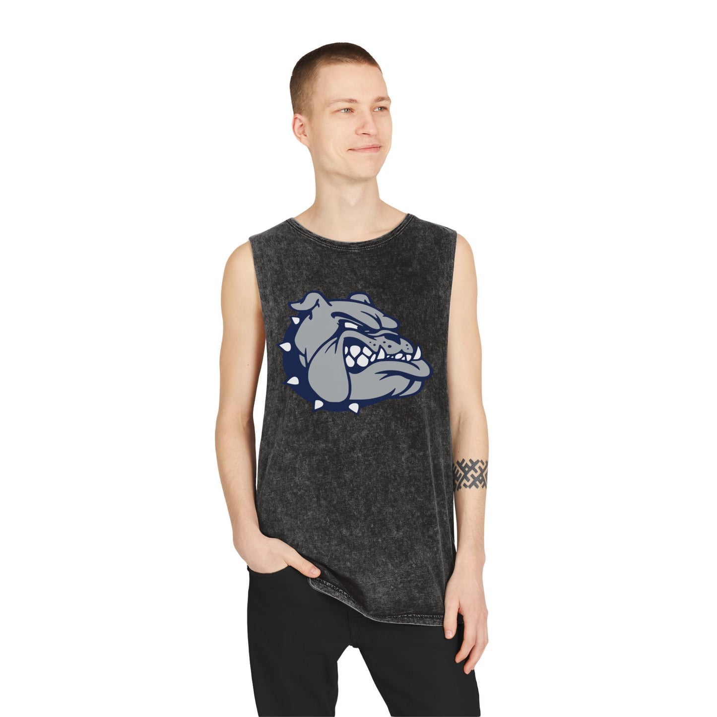 Bulldogs Stonewash Tank Top