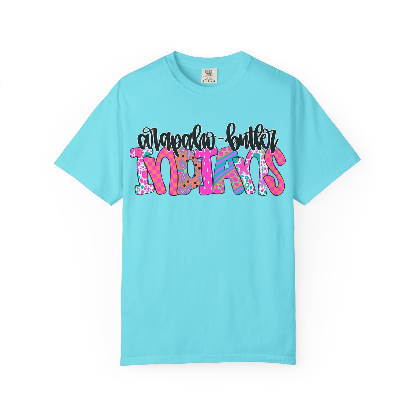 AB Indians Funky Stacked Comfort Colors Tee