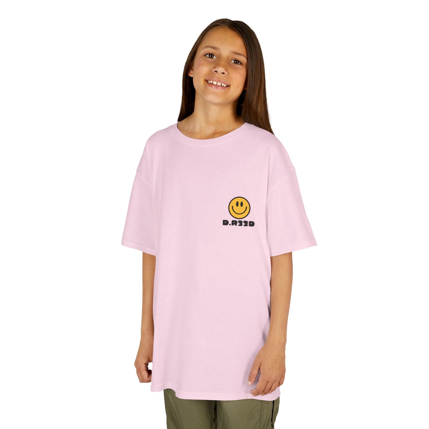 Youth I Woke Up Feeling Happy Front Back Tee