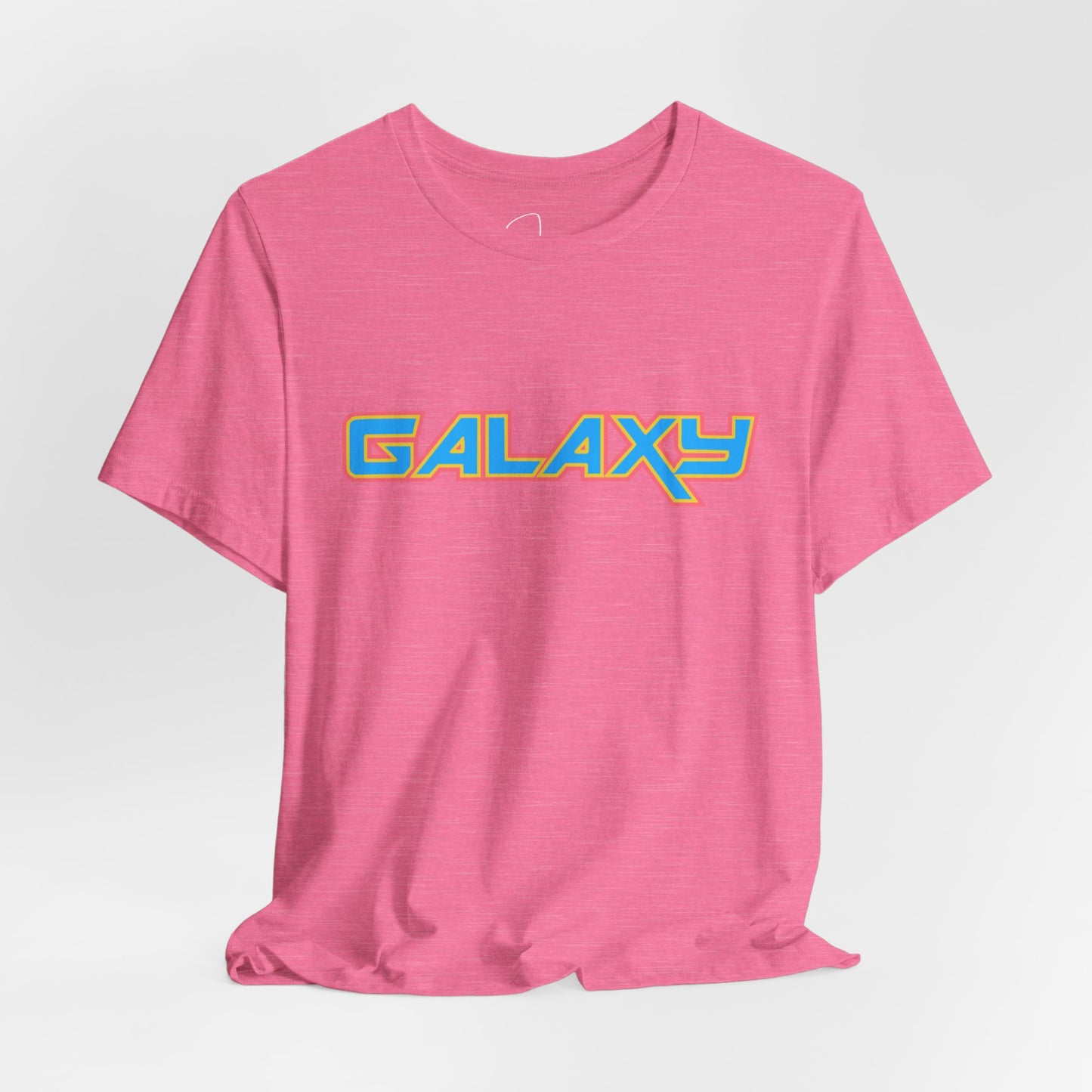 Galaxy Bella Canvas Tee w/ Pink