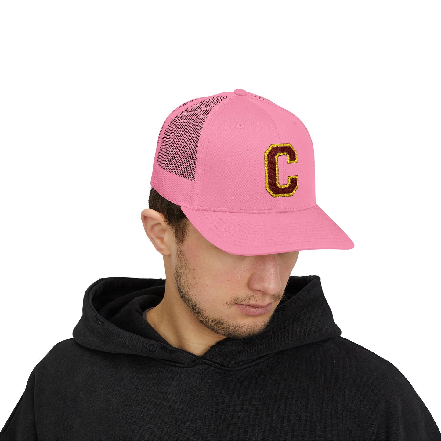 Snapback Trucker Cap Embroidered Clinton