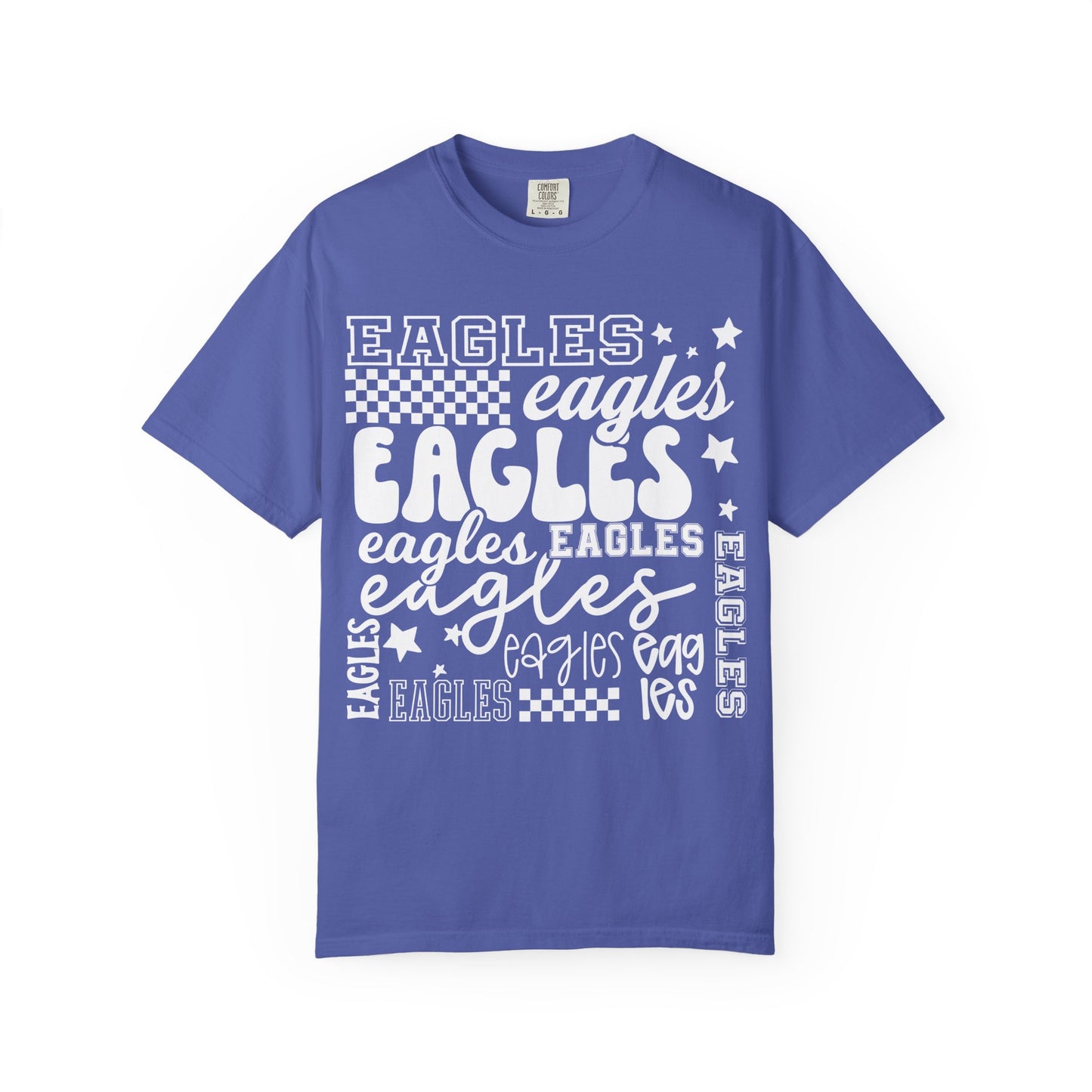 Eagles Repeated Comfort Colors Tee