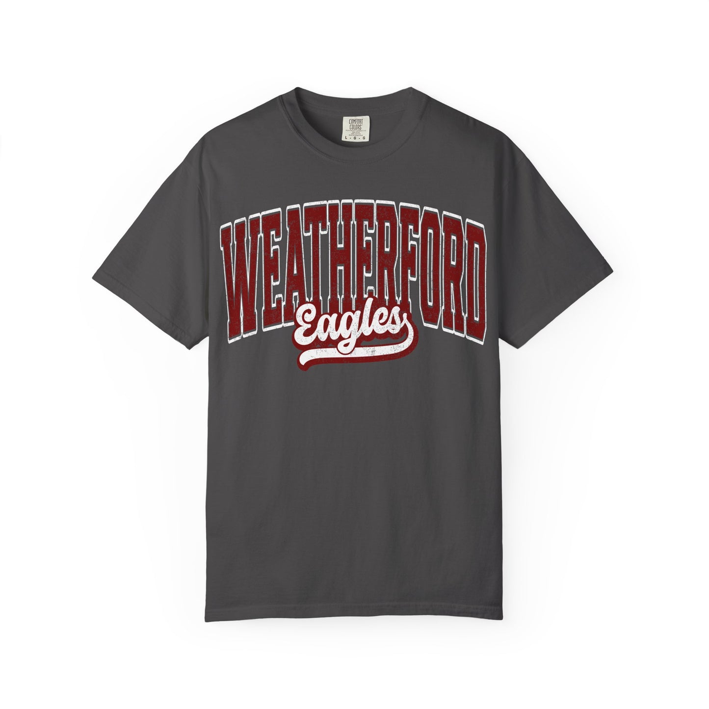Retro Weatherford Eagles Comfort Colors Tee