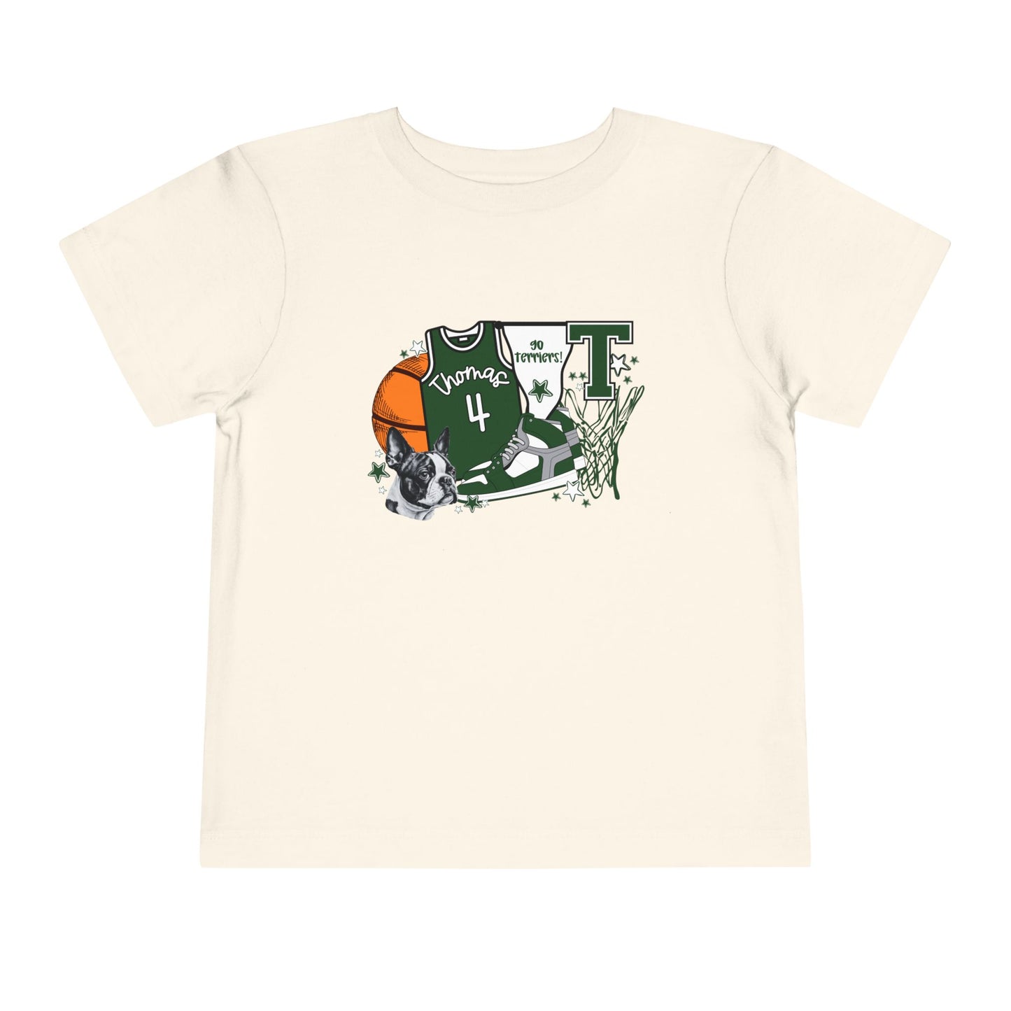 Limited Time Toddler Thomas Terriers Custom Jersey Tee
