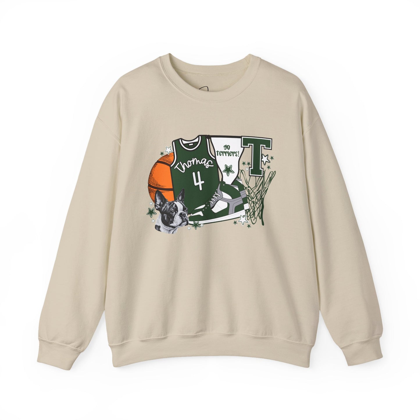 Limited Time Thomas Terriers Custom Jersey Crewneck