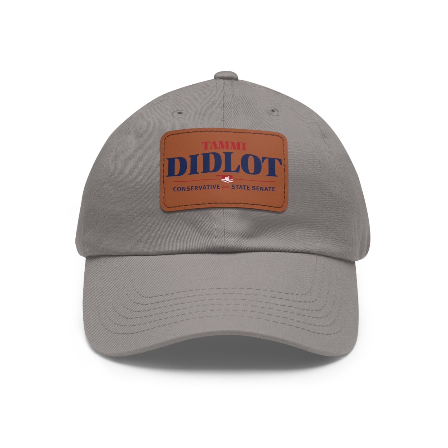 Leather Patch Hat (Rectangle)
