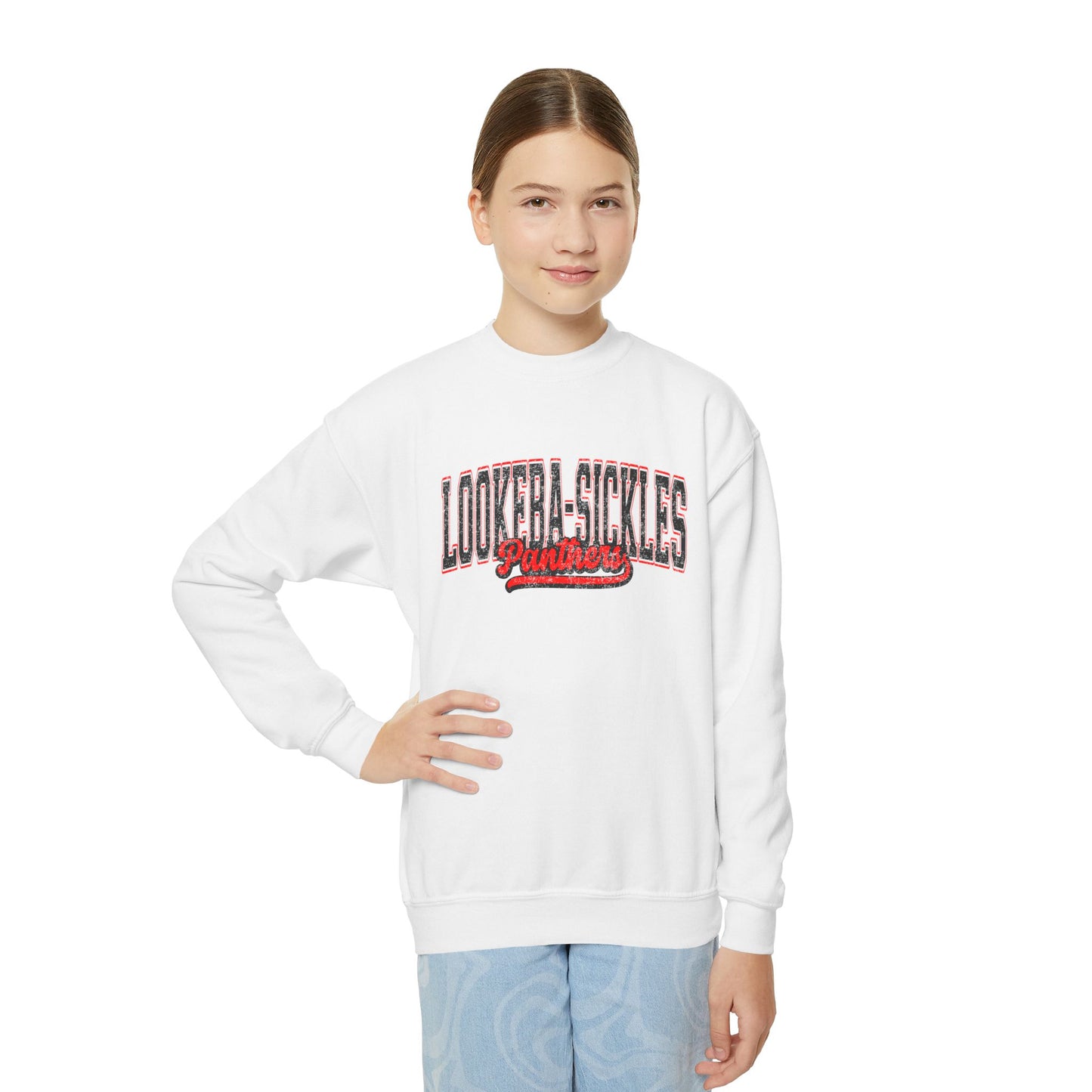 Youth Crewneck LS Panthers