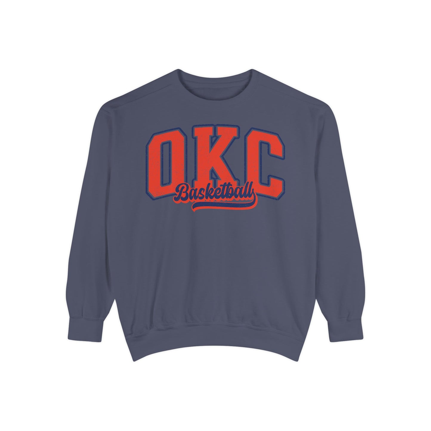 OKC Retro Heavy Weight Comfort Colors Crewneck