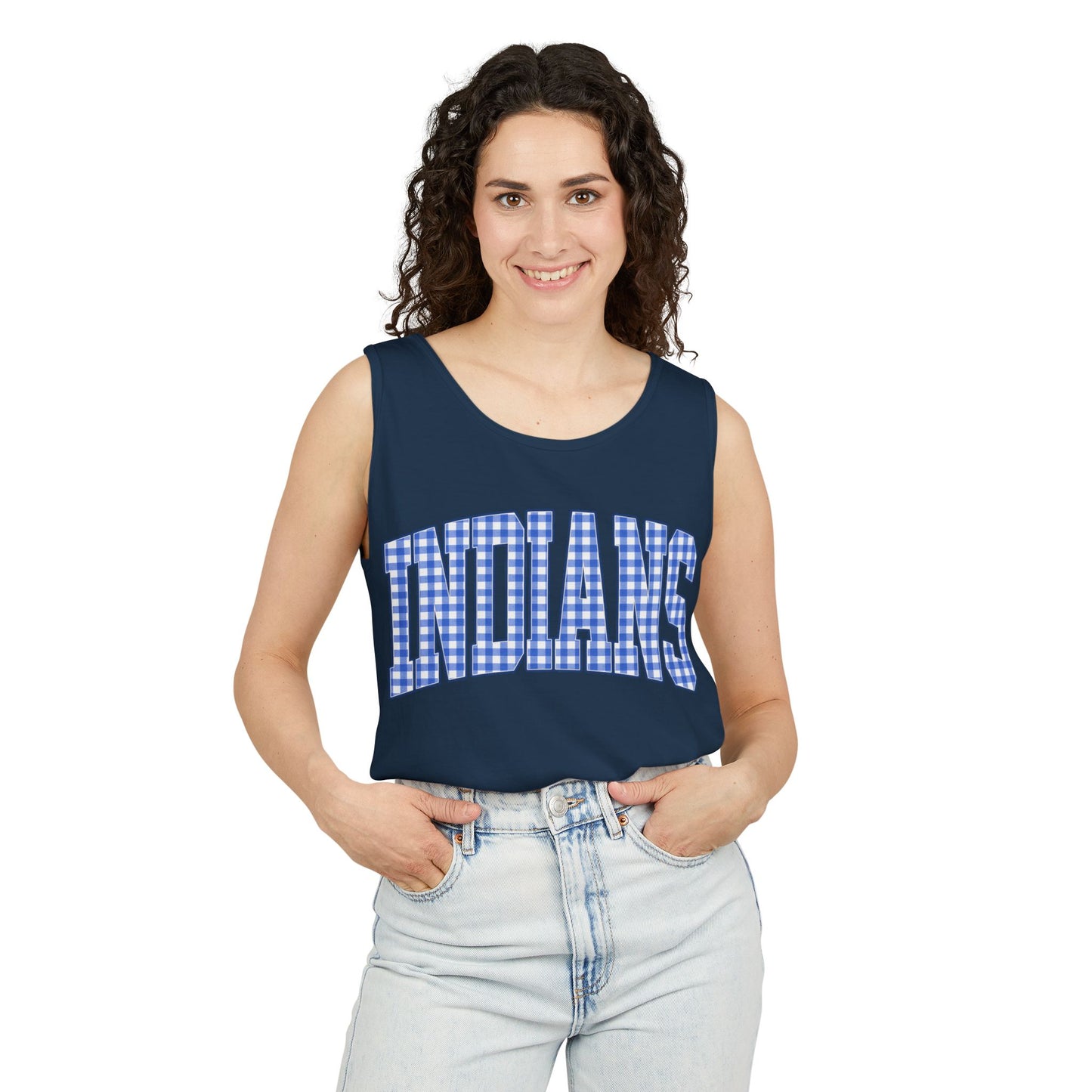 Indians Comfort Colors tank Top