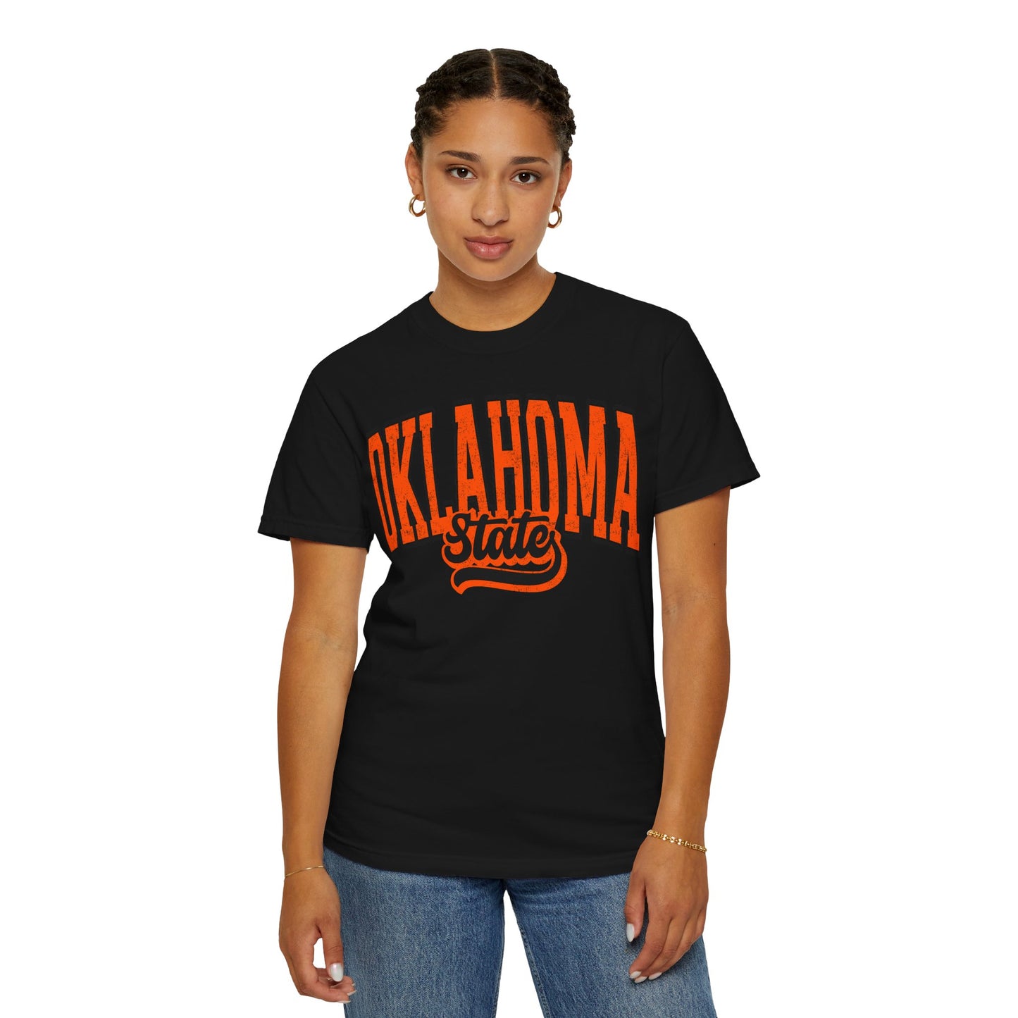 Retro comfort colors tee OKSTATE