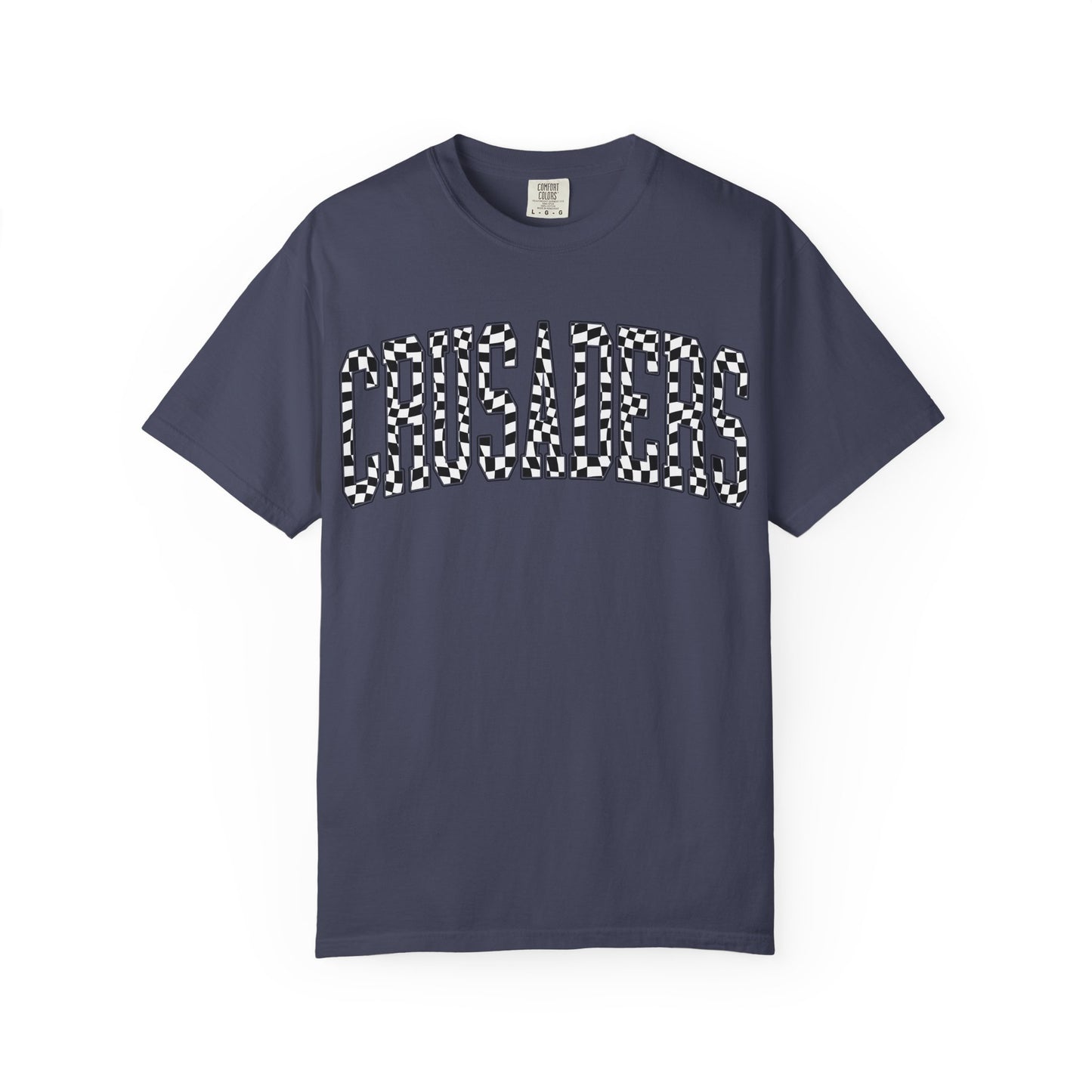Checkered Crusaders Comfort Colors Tee