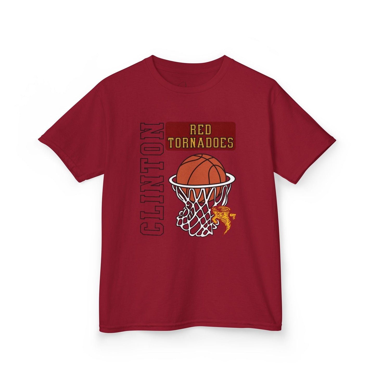 Youth Cotton™ Tee Clinton Basketball