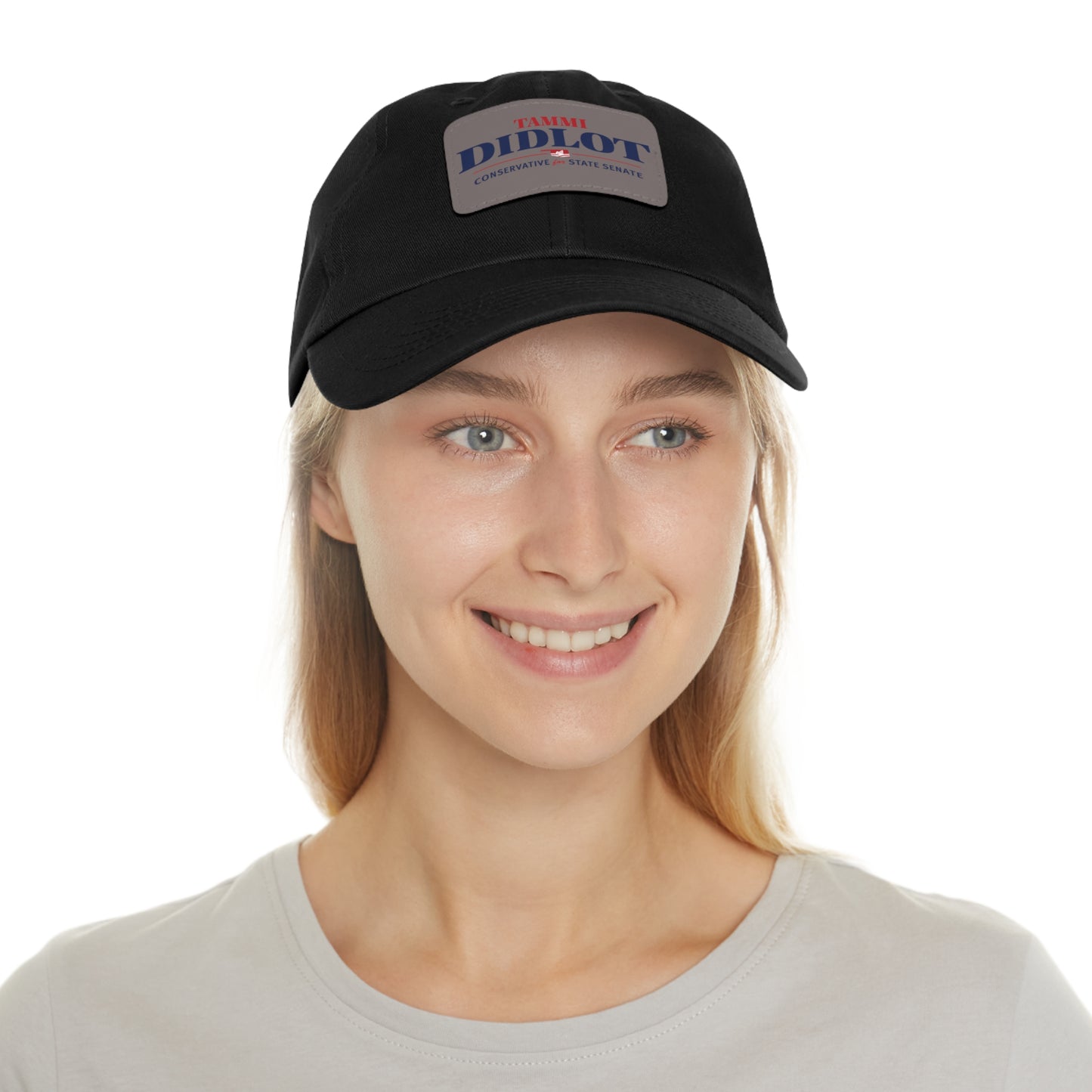 Leather Patch Hat (Rectangle)