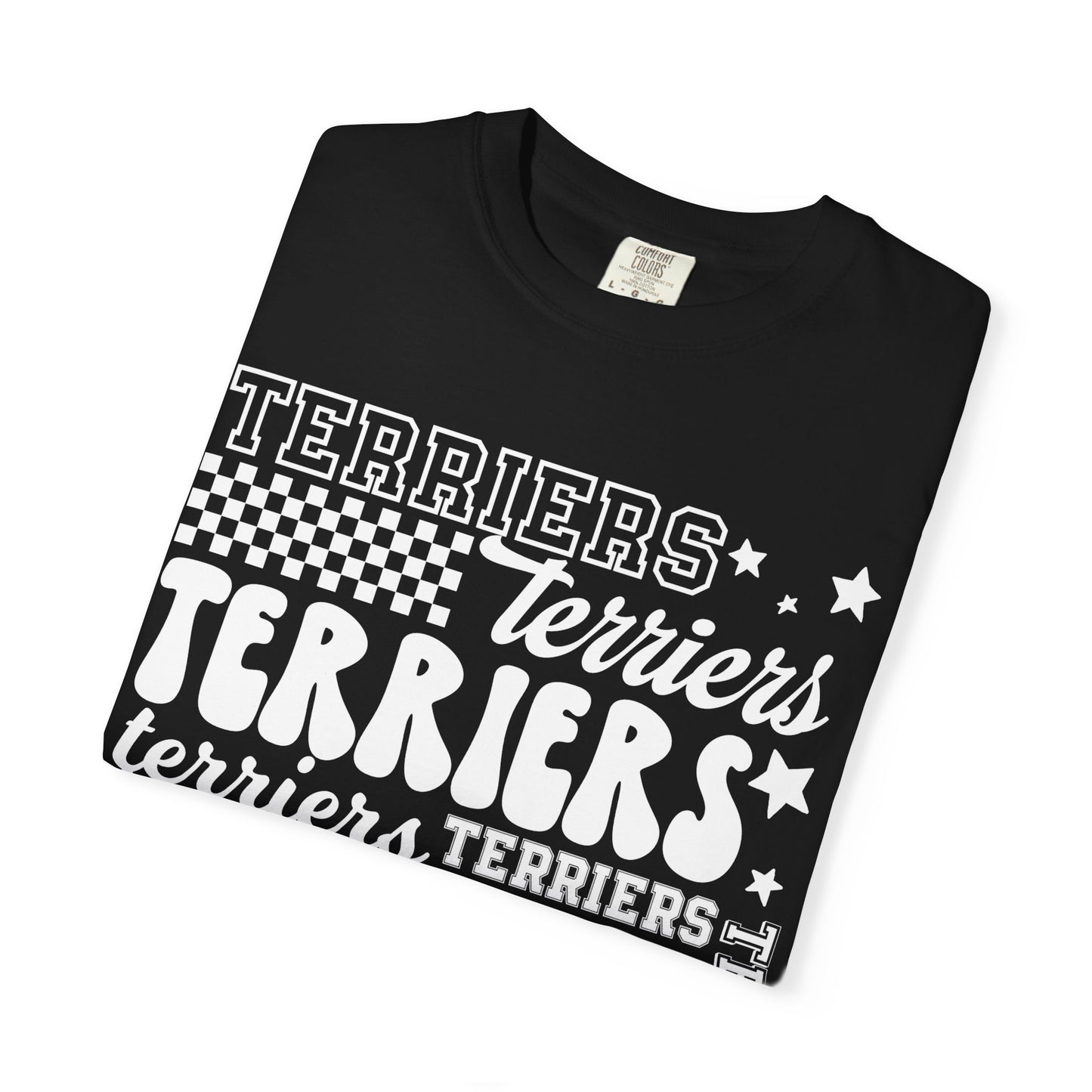 Terriers Repeated Comfort Colors Tee