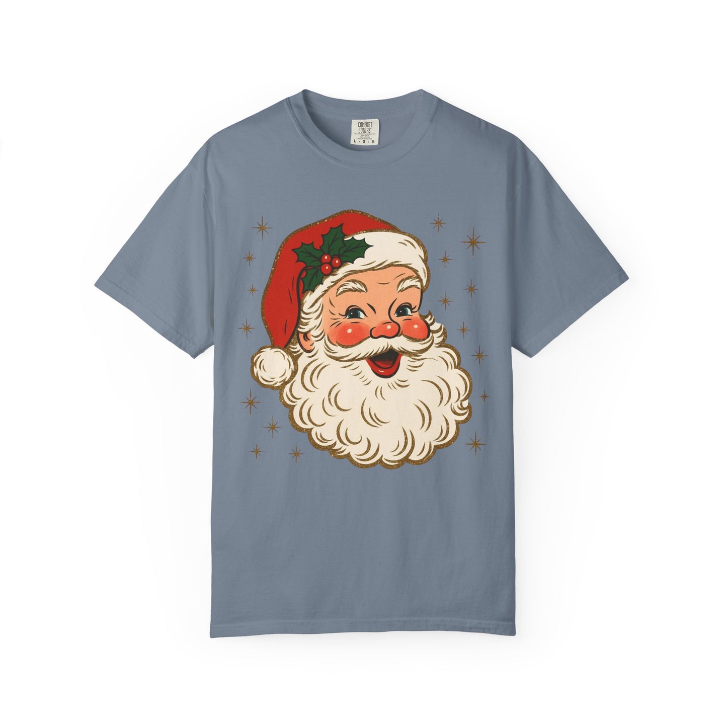 Retro Santa Comfort Colors Tee