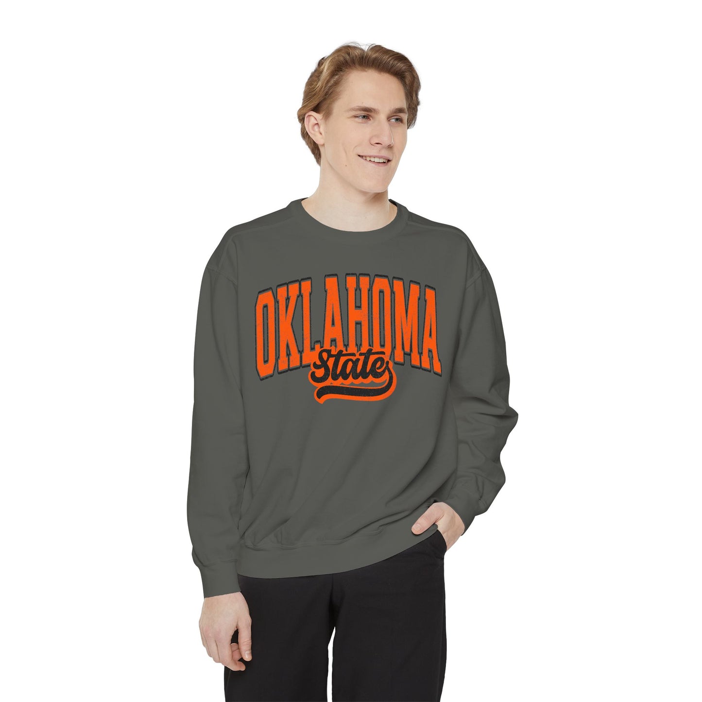OKState Heavy Weight Comfort Colors Crewneck