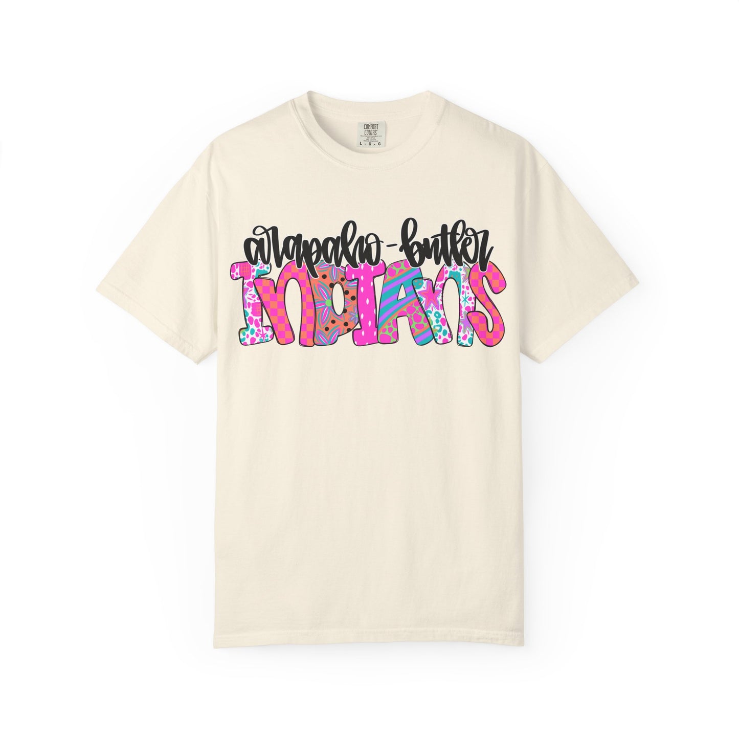 AB Indians Funky Stacked Comfort Colors Tee