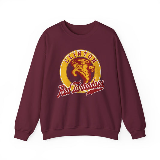 Clinton Red Tornadoes Crewneck