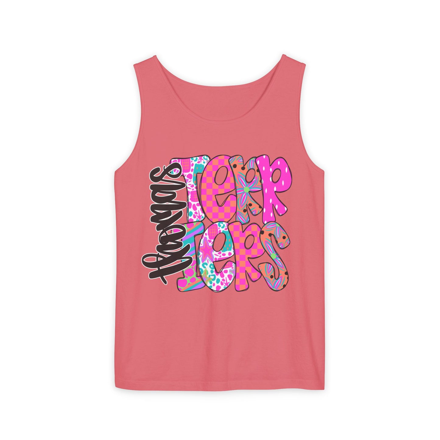 Thomas Terrier Stacked Tank Top Comfort Colors