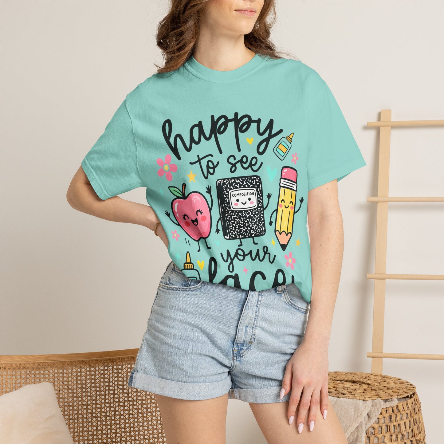 Happy to see your face version 2 comfort colors