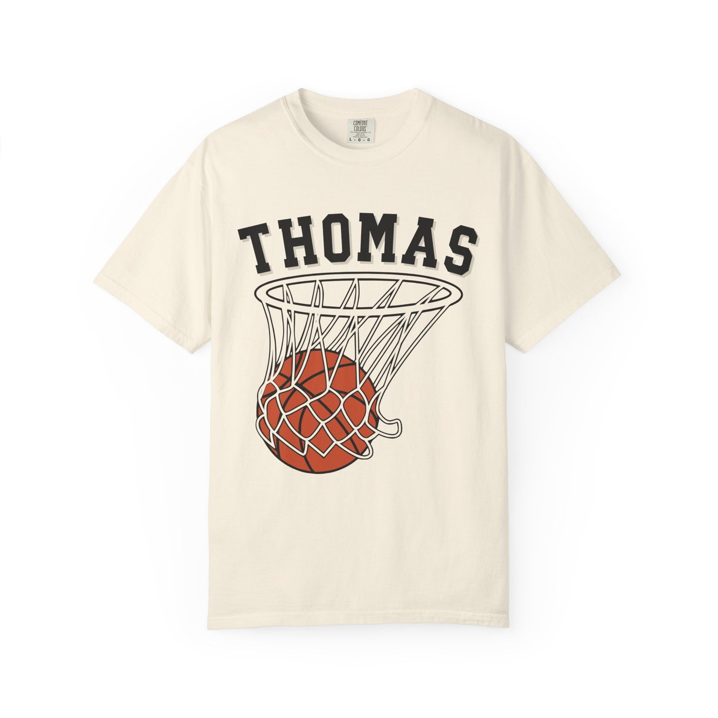 Thomas Basketball Comfort Colors tee