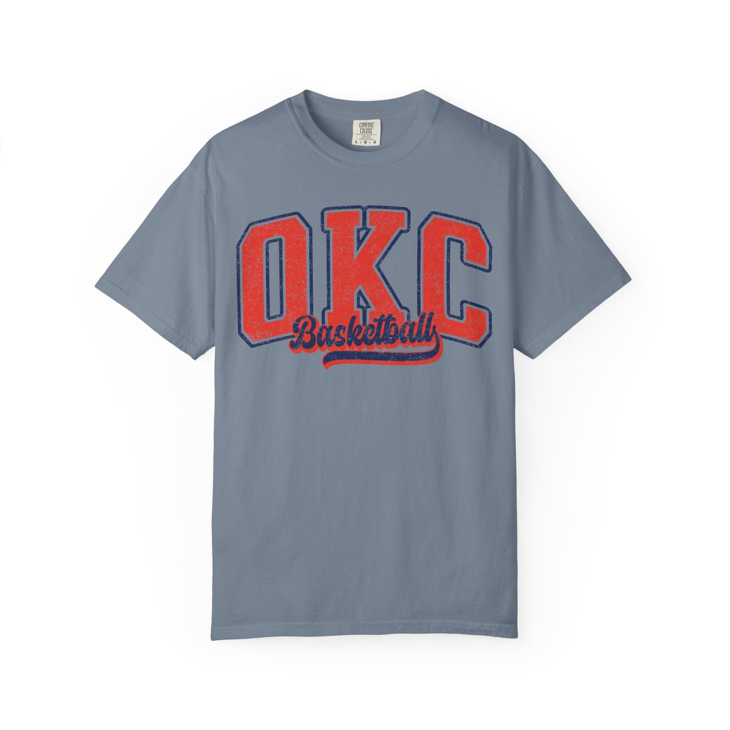 Retro comfort colors tee OKC