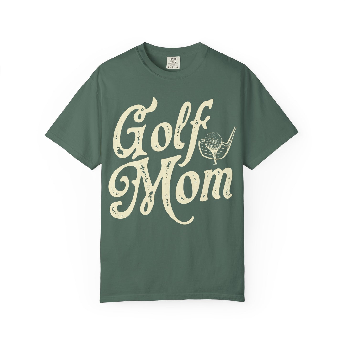 Golf Mom Comfort Colors Tee