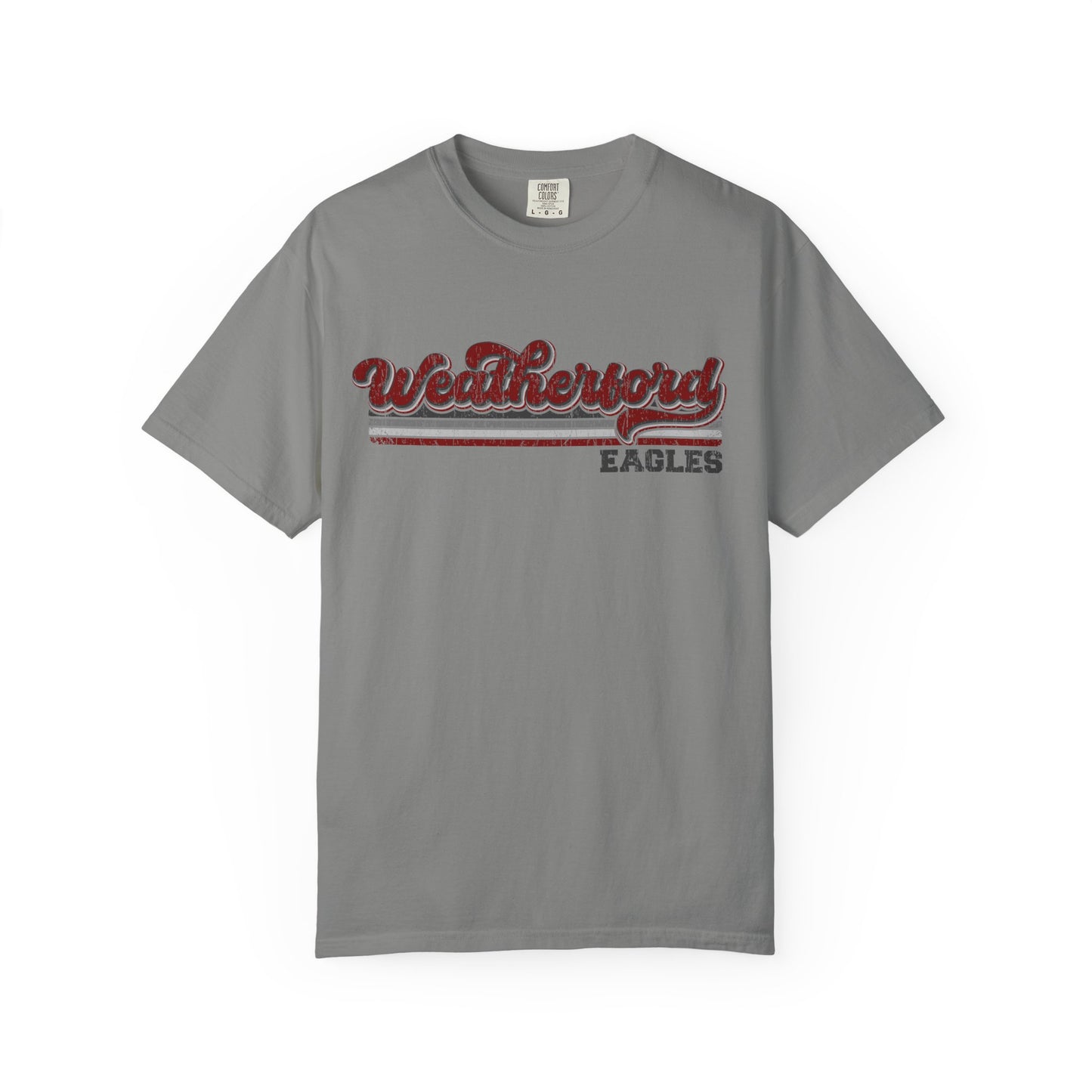 Weatherford Eagles Retro w/ Lines Comfort Colors