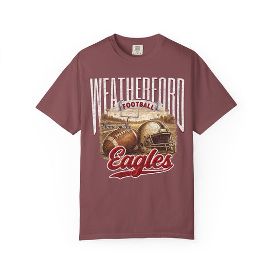 Weatherford Eagles Retro Comfort Colors Tee