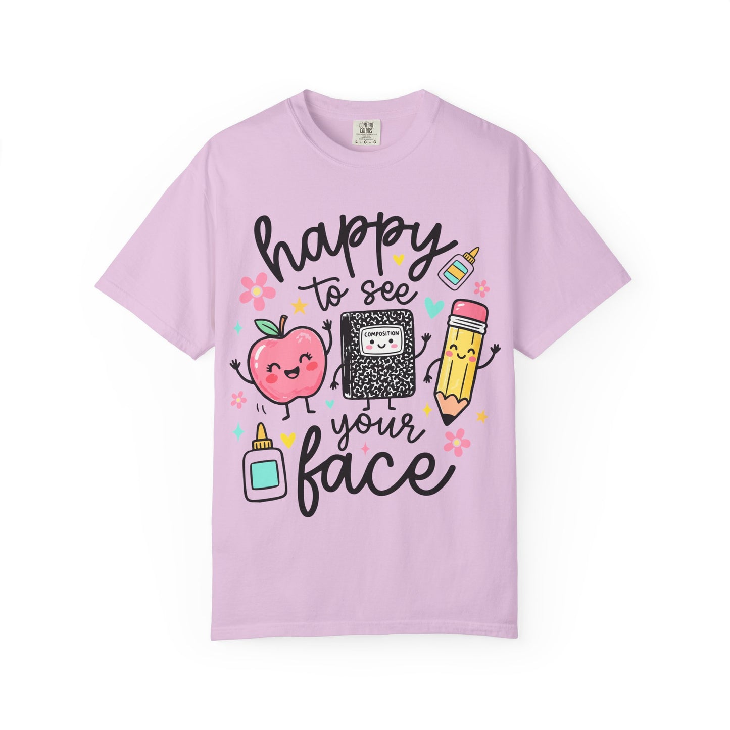 Happy to see your face version 2 comfort colors
