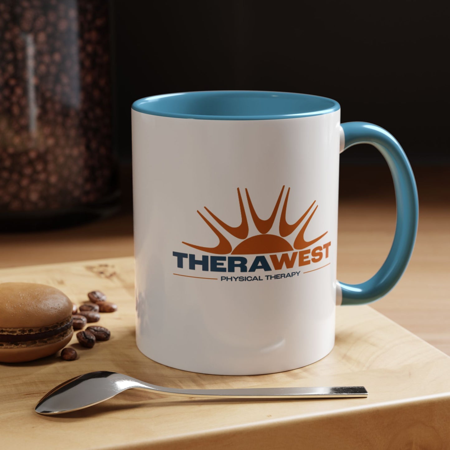 Colorful Handle TheraWest mug 11oz or 15 oz