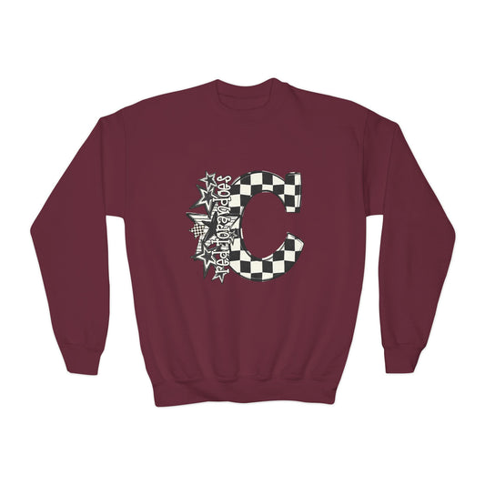 Clinton stars Youth Crewneck Sweatshirt
