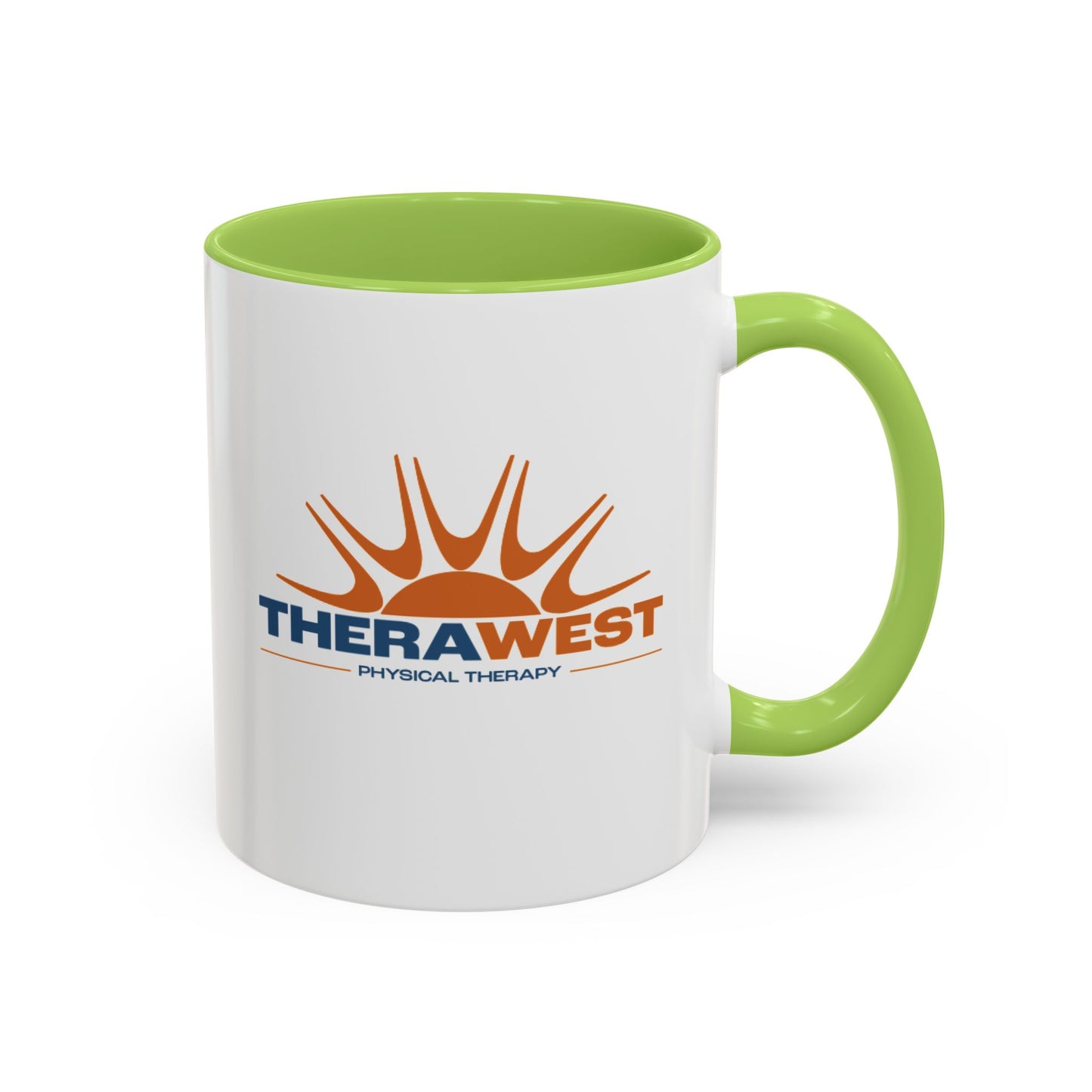 Colorful Handle TheraWest mug 11oz or 15 oz